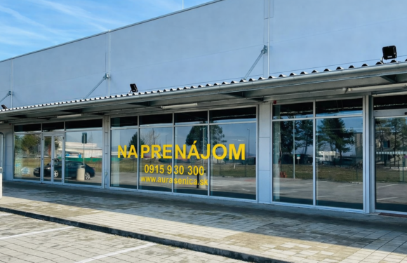 VOĽNÉ PRIESTORY NA PRENÁJOM